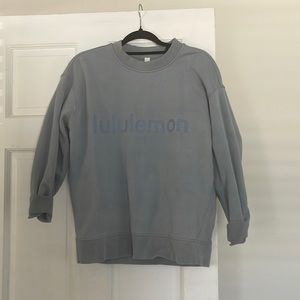 Lululemon blue Sweatshirt